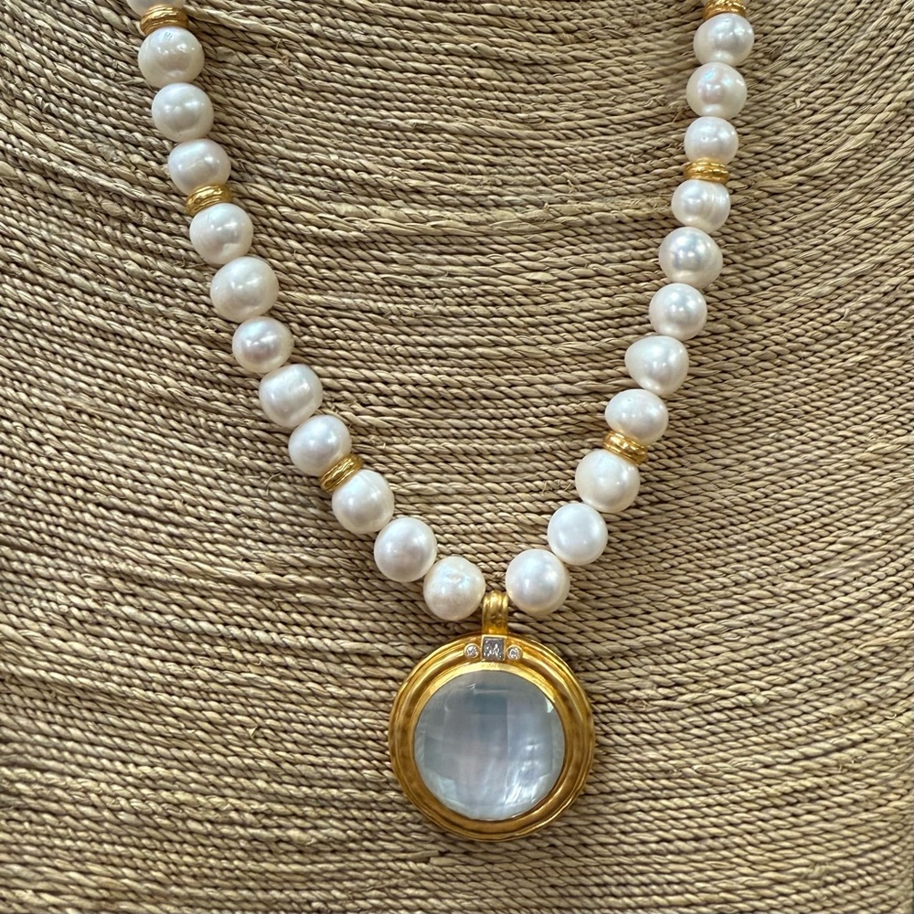 Julie Vos Astor Statement Necklace NWT